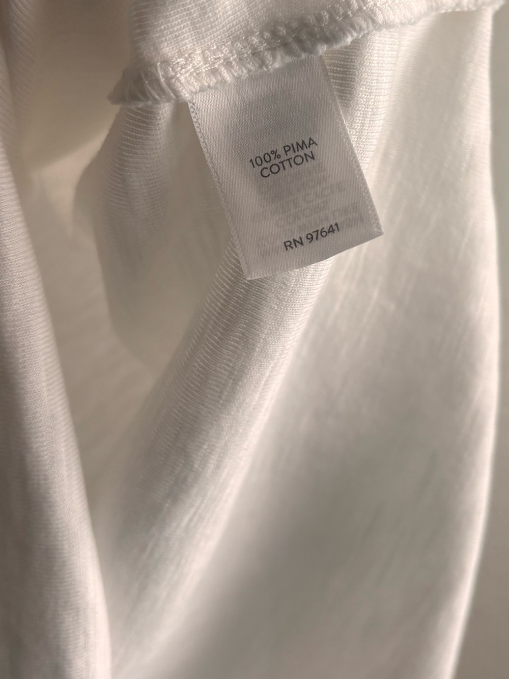 J. Jill White Short Sleeve Scoop Neck Tee - Picture 3 of 6